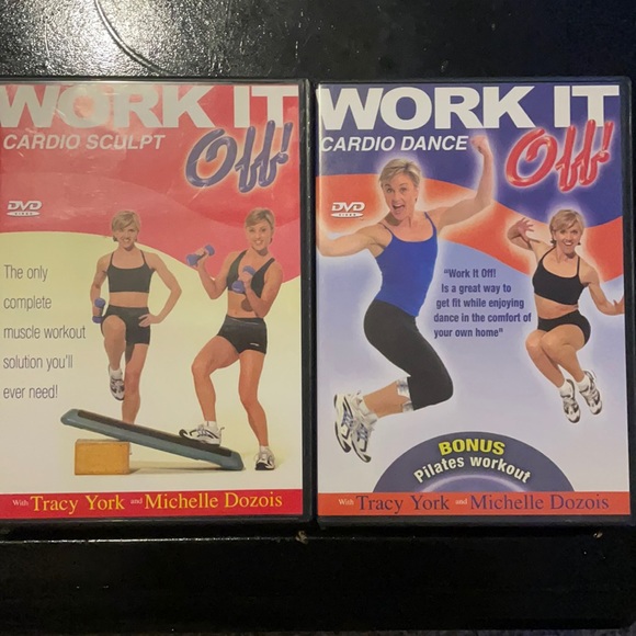 Other - Work it off! Cardio dvds